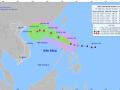 Bão Toraji mạnh lên cấp 12, giật cấp 15, chuẩn bị đi vào Biển Đông