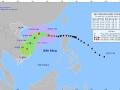 Bão số 7 vẫn mạnh cấp 17, liệu không khí lạnh có "khống chế" được cơn bão Yinxing?