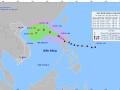 Bão Toraji vào Biển Đông trở thành cơn bão số 8, tâm bão đang ở đâu?