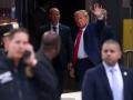 Cựu tổng thống Mỹ Donald Trump đến New York chuẩn bị hầu tòa