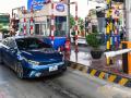 Chú ý thanh chắn không mở khi chạy qua làn ETC