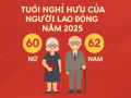 Các trường hợp được nghỉ hưu sớm hơn tuổi quy định