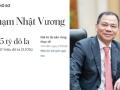 Tỉ phú Phạm Nhật Vượng lần đầu lọt top 68 người giàu nhất thế giới