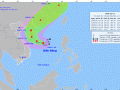 Cơn bão đầu tiên trên Biển Đông năm 2025 có thể mạnh cấp 10