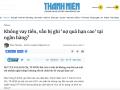 Ngân hàng đã xóa nợ cho khách hàng không hề vay tiền