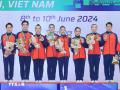 Việt Nam nhất toàn đoàn tại giải Vô địch Thể dục Aerobic châu Á lần thứ 9