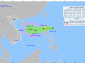 Hướng đi và thời điểm áp thấp nhiệt đới trở thành bão số 4 trên Biển Đông