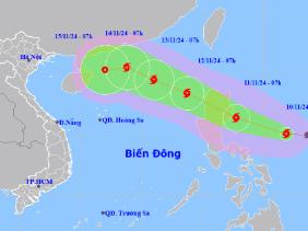 Bão Toraji gần Biển Đông, khả năng trở thành bão số 8 trong 2 ngày tới