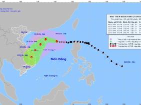 Bão số 7 vẫn mạnh cấp 17, liệu không khí lạnh có "khống chế" được cơn bão Yinxing?