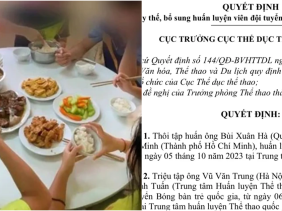 Vụ bữa ăn "không đủ no" của tuyển trẻ bóng bàn Việt Nam: Kiểm điểm các cá nhân liên quan