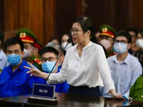 Bà Hoàng Thị Thúy Nga nói về chất lượng máy móc trúng thầu