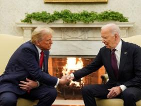 Ông Trump gặp ông Biden tại Nhà Trắng, cam kết chuyển giao quyền lực trong hòa bình