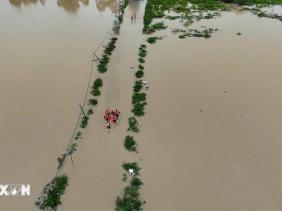 Khánh Hòa: Điều động lực lượng ứng cứu người dân bị ngập lụt