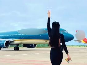 Cần xử lý nghiêm cô gái quay clip “sống ảo” khi máy bay đang lăn vào sân đỗ