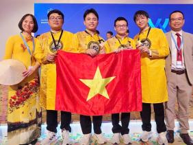 Việt Nam giành 4 Huy chương Vàng Olympic Hóa học quốc tế năm 2025