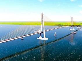 Gần 8.000 tỷ đồng đầu tư xây cầu Đại Ngãi nối Trà Vinh với Sóc Trăng