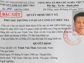 Truy nã đặc biệt Trịnh Văn Thái trong đường dây lừa đảo của TikToker Mr Pips