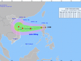 Áp thấp nhiệt đới thành bão số 4 khả năng cao sẽ đổ bộ Thanh Hóa - Quảng Nam