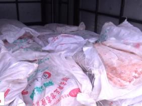 Hà Nội: Thu giữ gần 1 tấn nầm lợn bốc mùi hôi thối