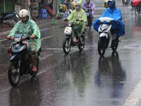 Tây Nguyên và Nam Bộ có mưa dông