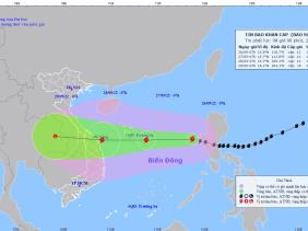 Tin bão Noru mới nhất: Bão tiếp tục mạnh lên, di chuyển siêu tốc
