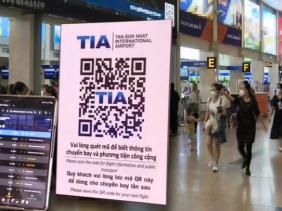 Tra cứu thông tin chuyến bay bằng QR Code