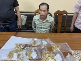 Trộm 5 tiệm vàng trị giá 20 tỷ đồng, đối tượng dùng tiền vào việc không ai ngờ tới