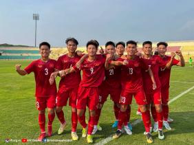 U16 Việt Nam thắng đậm U16 Singapore trong trận ra quân tại giải Đông Nam Á 2022