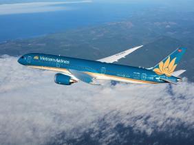 Vietnam Airlines lần đầu bán cành đào, cây mai Tết