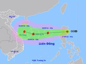 Hôm nay áp thấp nhiệt đới vào Biển Đông, mạnh lên thành bão trong 24 giờ tới