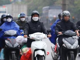 Không khí lạnh bao trùm, Bắc Bộ mưa to, đề phòng lốc sét
