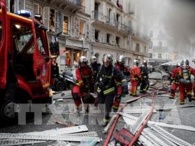 Nổ khí gas tại trung tâm Paris khiến 29 người bị thương