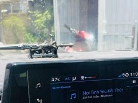 Choáng khi xe báo nhiệt độ TP.HCM lên tới 47 độ C, mai có thể xuất hiện mưa