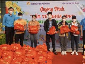 Hơn 140 tỷ đồng chăm lo Tết cho người lao động