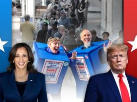 Báo Mỹ: Ông Trump vươn lên 198 phiếu đại cử tri, bà Harris 112 phiếu