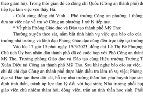 Nhắn tin "gạ tình" nữ sinh lớp 8, thầy giáo ở Tiền Giang khai gì?