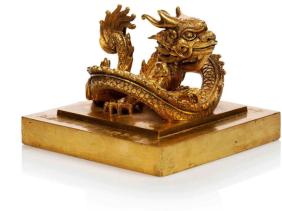 Tiếp tục dời đấu giá ấn vàng ‘Hoàng đế chi bảo’ đến ngày 18-11
