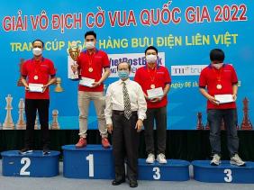 Tuấn Minh lần thứ tư vô địch cờ vua toàn quốc