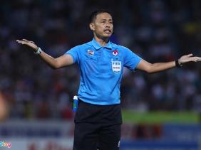 Trọng tài Ngô Duy Lân bị treo còi