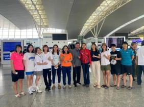 Huỳnh Như lên đường sang Bồ Đào Nha