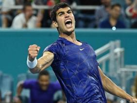 Alcaraz lần đầu vào chung kết Masters 1000