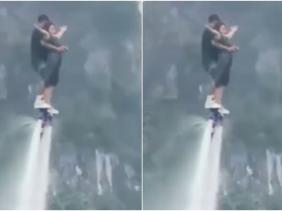 Sở Du lịch Ninh Bình thông tin vụ du khách, vận động viên flyboard chìm xuống hồ