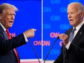 Ông Trump bất ngờ chiếm ưu thế hơn ông Biden sau cuộc tranh luận đầu tiên