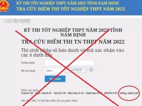 Thực hư thông tin thí sinh đạt trên 28 điểm khối A trượt tốt nghiệp THPT