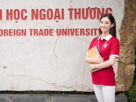 Hoa hậu Lương Thùy Linh khoe kết quả tốt nghiệp ĐH Ngoại thương