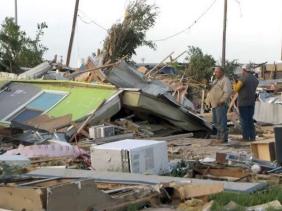 Mỹ: Lốc xoáy tấn công phía Bắc bang Texas gây nhiều thương vong