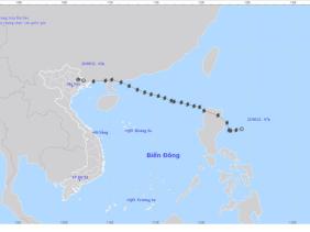 Bão số 3 suy yếu thành áp một vùng áp thấp, Bắc Bộ có mưa rất to