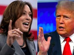 Kết quả thăm dò mới nhất giữa ông Trump - bà Harris 60 ngày trước bầu cử