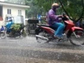 Mưa lớn diện rộng từ Thừa Thiên Huế đến Bình Định