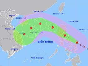 Siêu bão Man-yi gió mạnh gần 200km/h, sắp quét qua Philippines